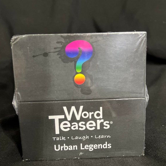 Word Teasers Random Topic Conversation Starters Urban Legends - Picture 2 of 5